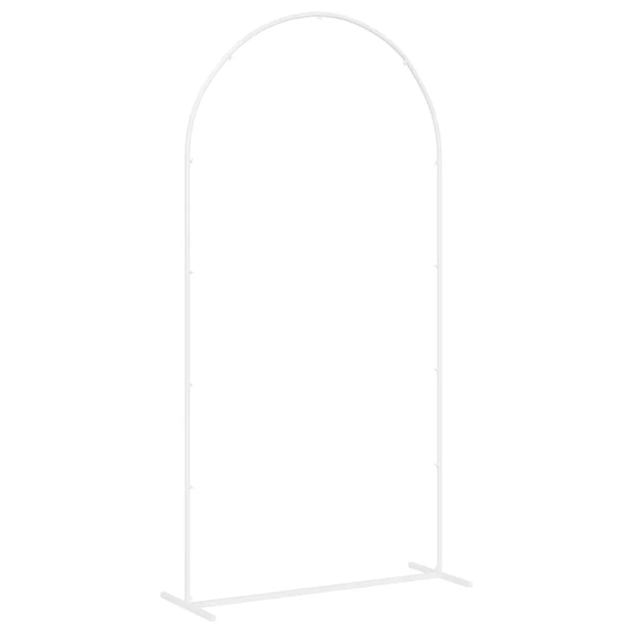 Arche de mariage Blanc 100 x 39 x 200 cm Acier - 5