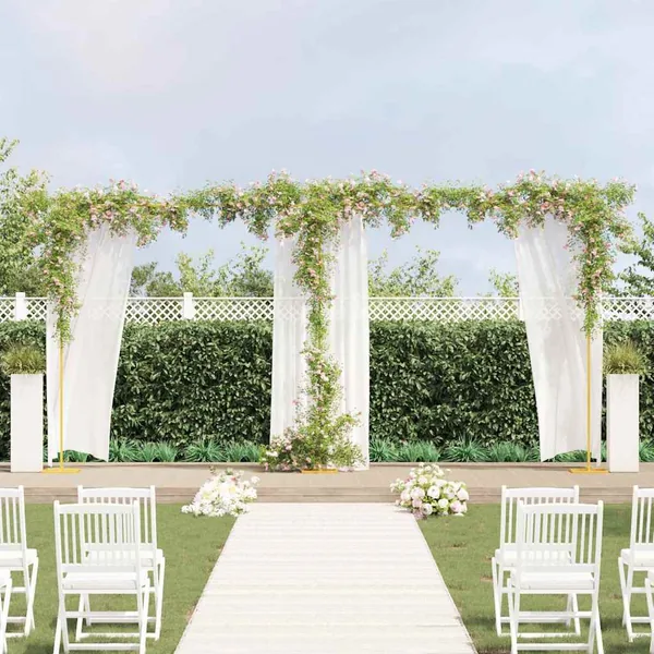 Arche de mariage Doré 657 x 35 x 300 cm Acier