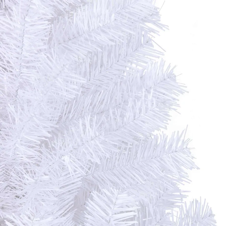 Sapin de Noël artificiel avec 300 LED Blanc 180 cm PVC et Acier - 11