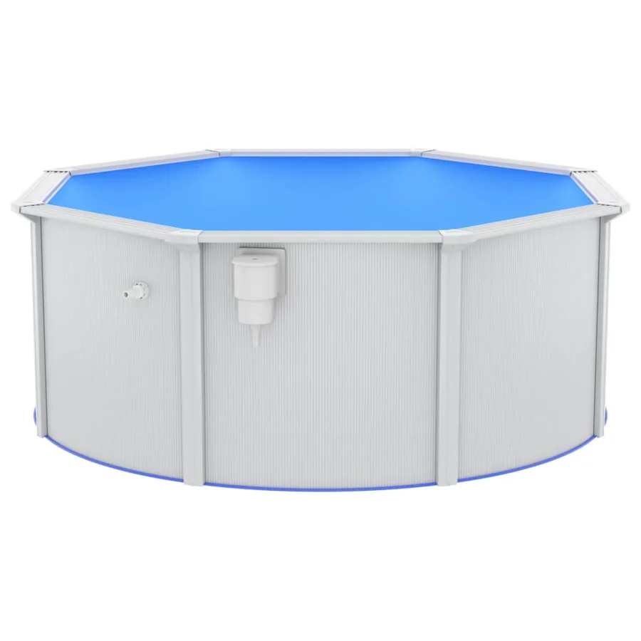 Piscine avec pompe filtrante à sable et échelle 300x120 cm - 2