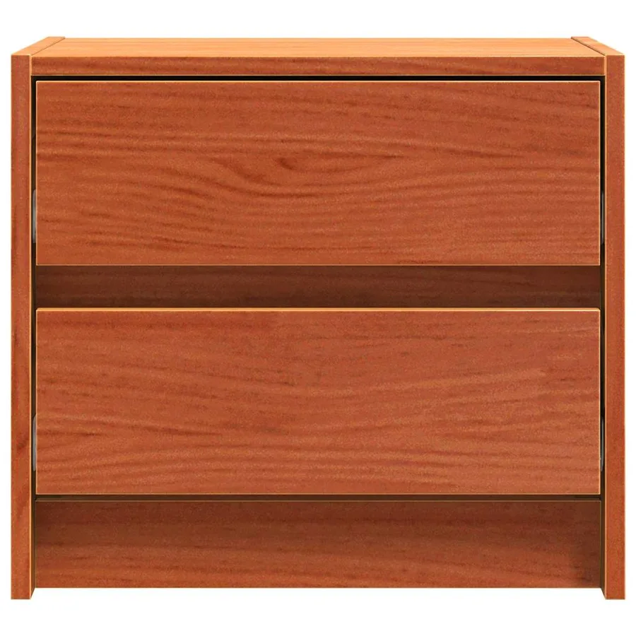 Tables de chevet Brun cire 40 x 30.5 x 35.5 cm Bois de pin - 5