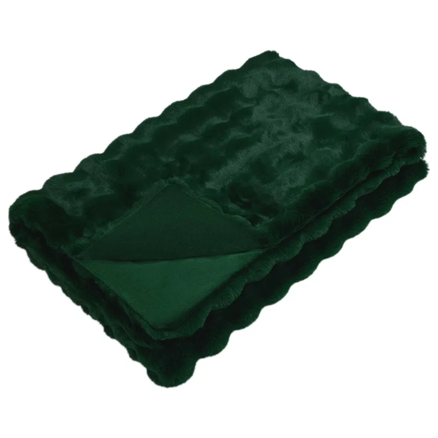 Couverture antidérapante en fausse de lapin Olite 4 pcs - 5