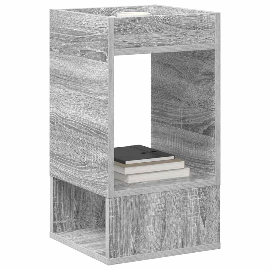 Table d'appoint 2 pcs Gris Sonoma 30 x 30 x 56 cm - 3
