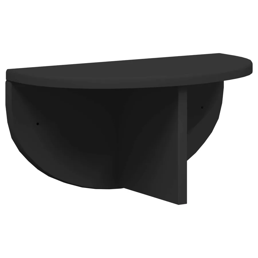 Étagère Murale Noir 38 x 19 x 19 cm Bois d'ingénierie - 2