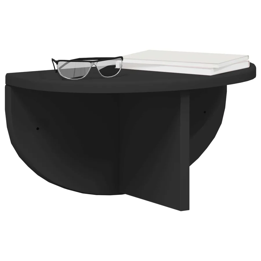 Étagère Murale Noir 38 x 19 x 19 cm Bois d'ingénierie - 3