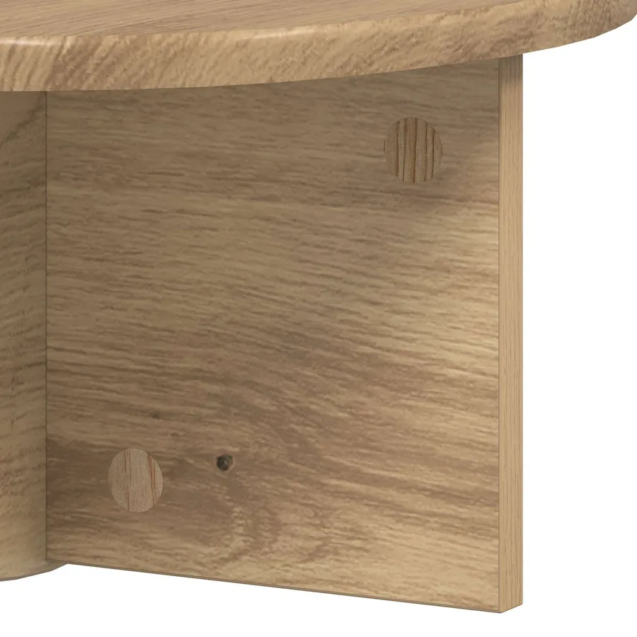 Étagère Murale Montage mural 2 pcs Chêne artisanal - 8