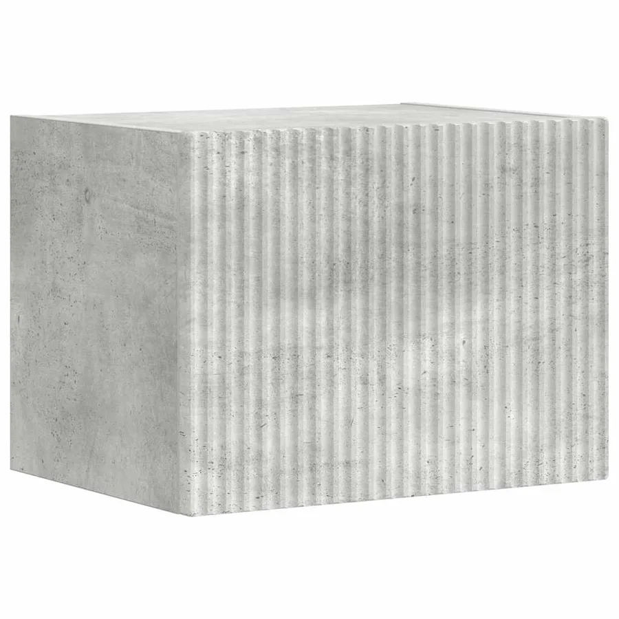 Meuble TV mural Béton 39 x 31 x 29,5 cm Bois d'ingénierie - 2
