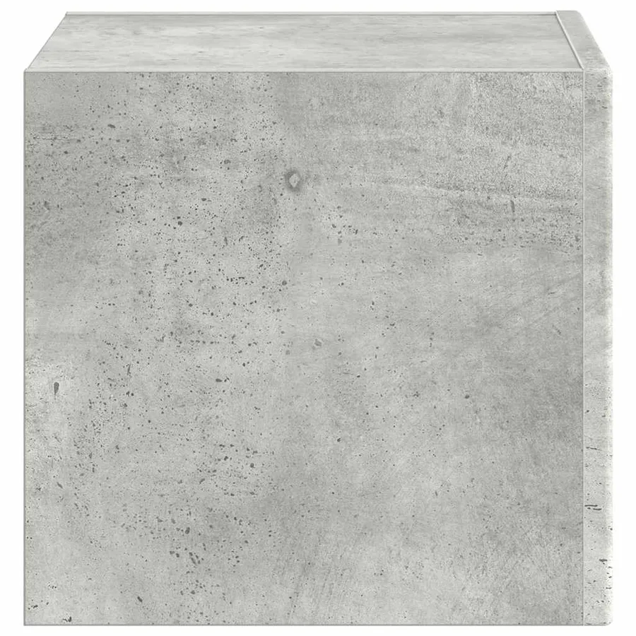 Meuble TV mural Béton 39 x 31 x 29,5 cm Bois d'ingénierie - 7