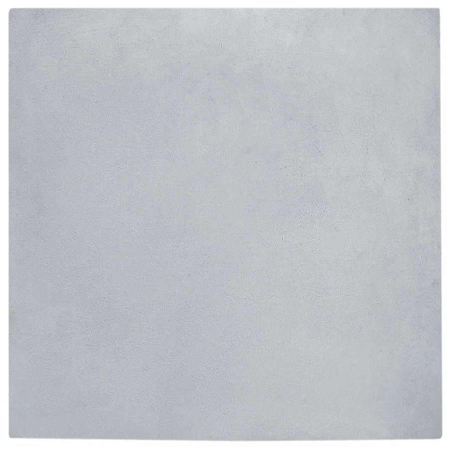 Tapis antidérapant en fausse de lapin OLITE Gris 160 x 160 cm - 2