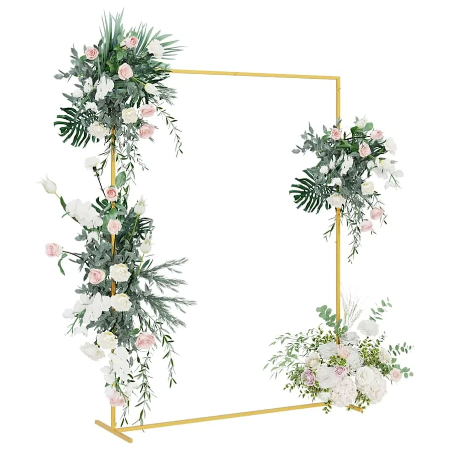 Arche de mariage Doré 150 x 49,5 x 200 cm Acier - 3