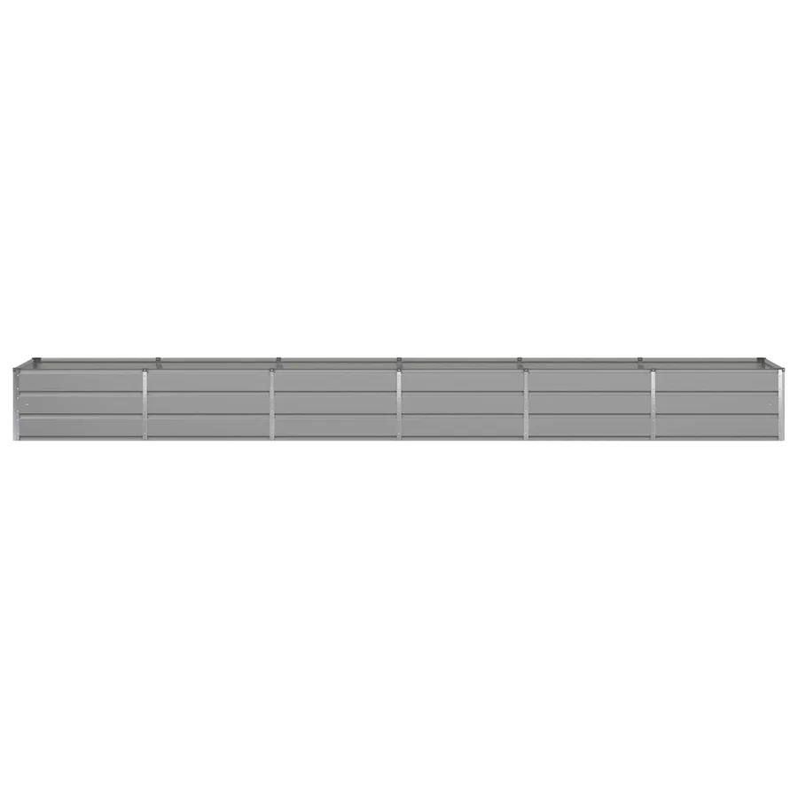 Jardinière Gris clair 480 x 80 x 45 cm Acier - 4
