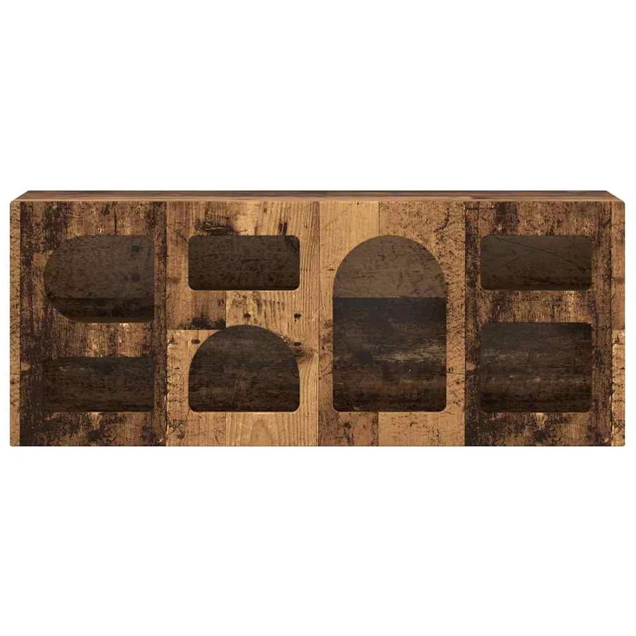 Meuble TV ELST 100 x 35 x 40 cm Bois ancien Bois d'ingénierie - 5