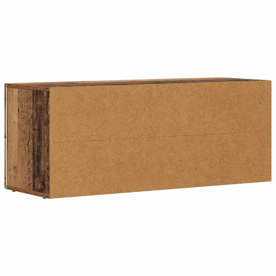 Meuble TV ELST 100 x 35 x 40 cm Bois ancien Bois d'ingénierie - 7