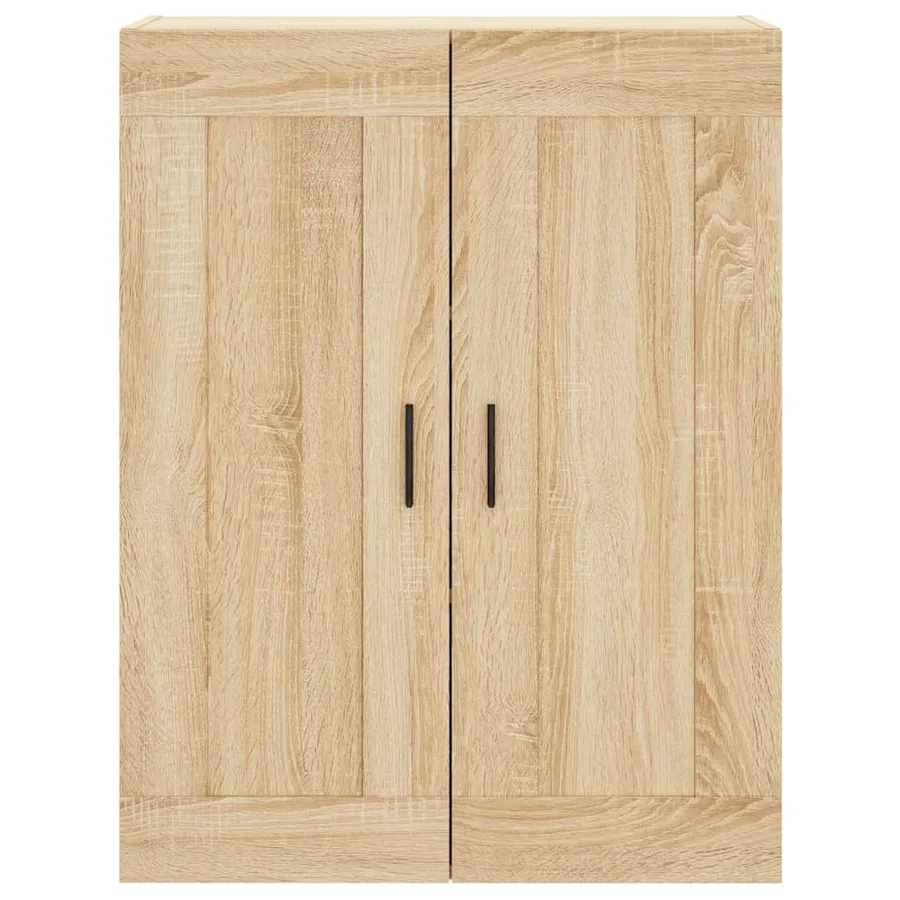 Buffet haut Chêne sonoma 69,5x34x180 cm Bois d'ingénierie - 6