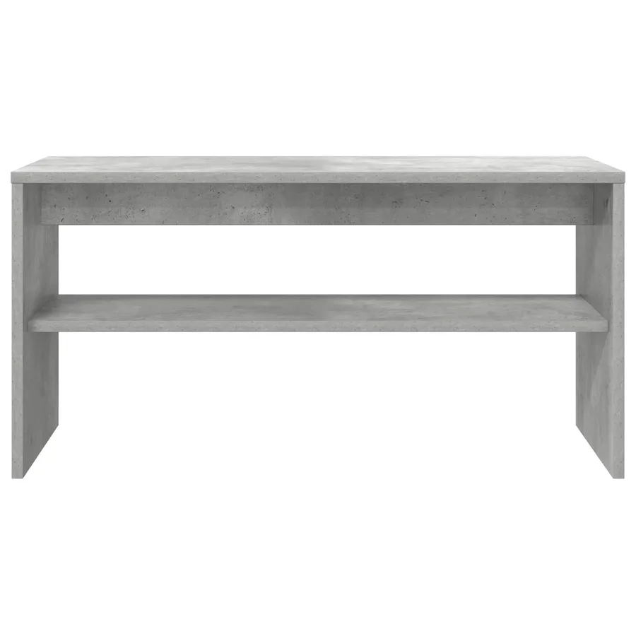 Meuble TV Gris béton 80 x 30 x 40 cm Bois d'ingénierie - 5