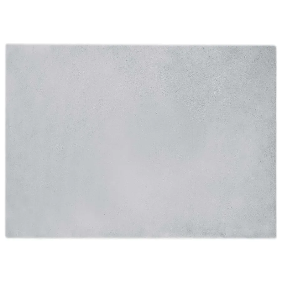Tapis antidérapant en fausse de lapin OLITE Gris 240 x 340 cm - 2