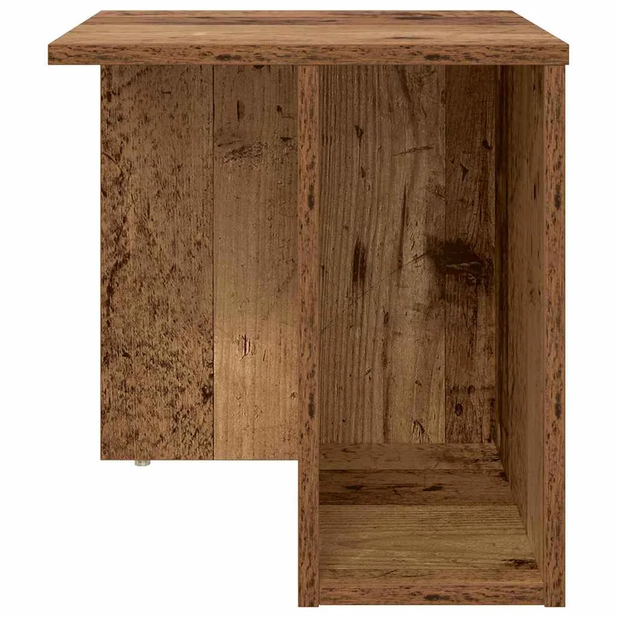Table d'appoint Bois ancien 37 x 32 x 40 cm Bois d'ingénierie - 5