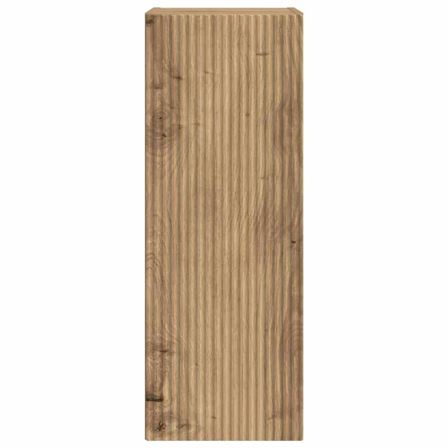 Meuble TV mural 2 pcs Chêne artisan Bois d'ingénierie - 7