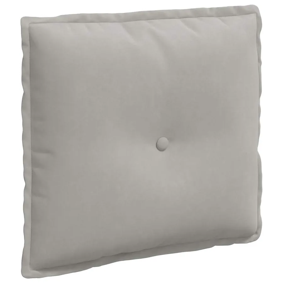 Coussin de Dos Gris clair 50 x 45 cm Tissu en microfibre - 2