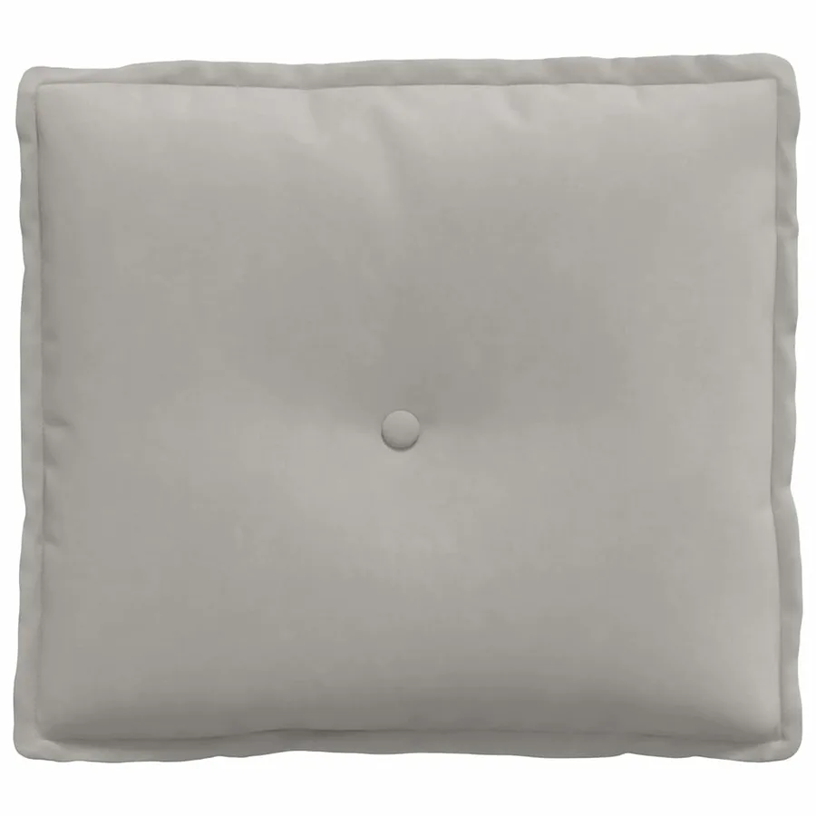 Coussin de Dos Gris clair 50 x 45 cm Tissu en microfibre - 5