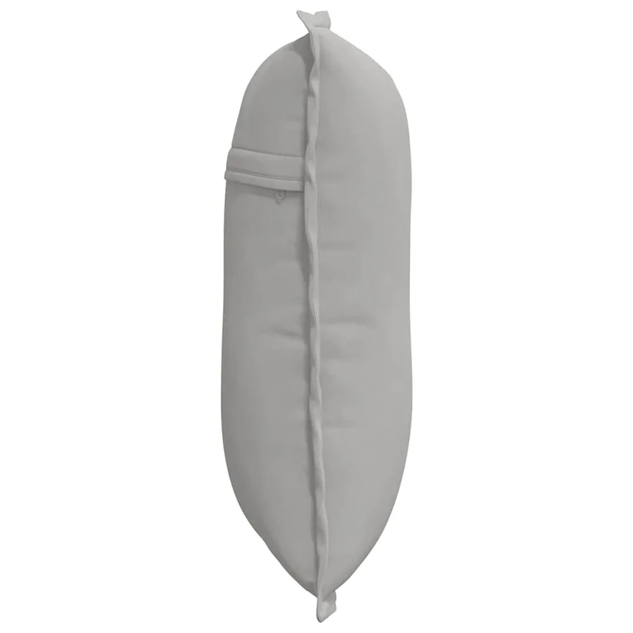 Coussin de Dos Gris clair 50 x 45 cm Tissu en microfibre - 6