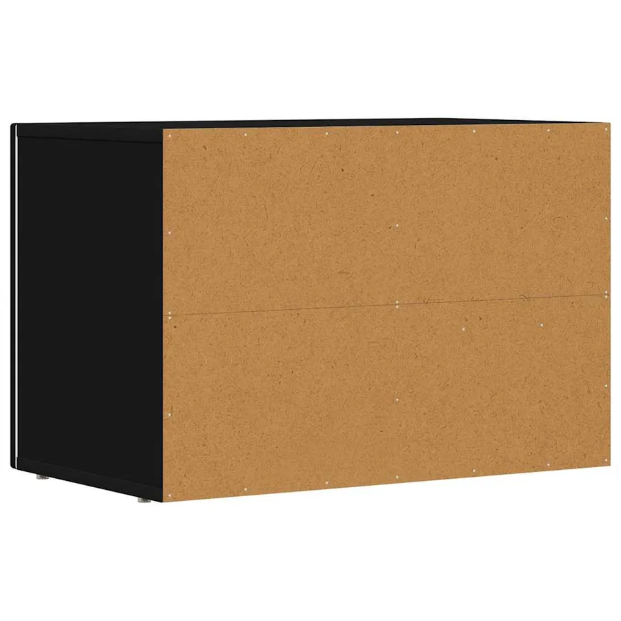 Meuble TV ELST 60 x 35 x 40 cm Noir Bois d'ingénierie - 7