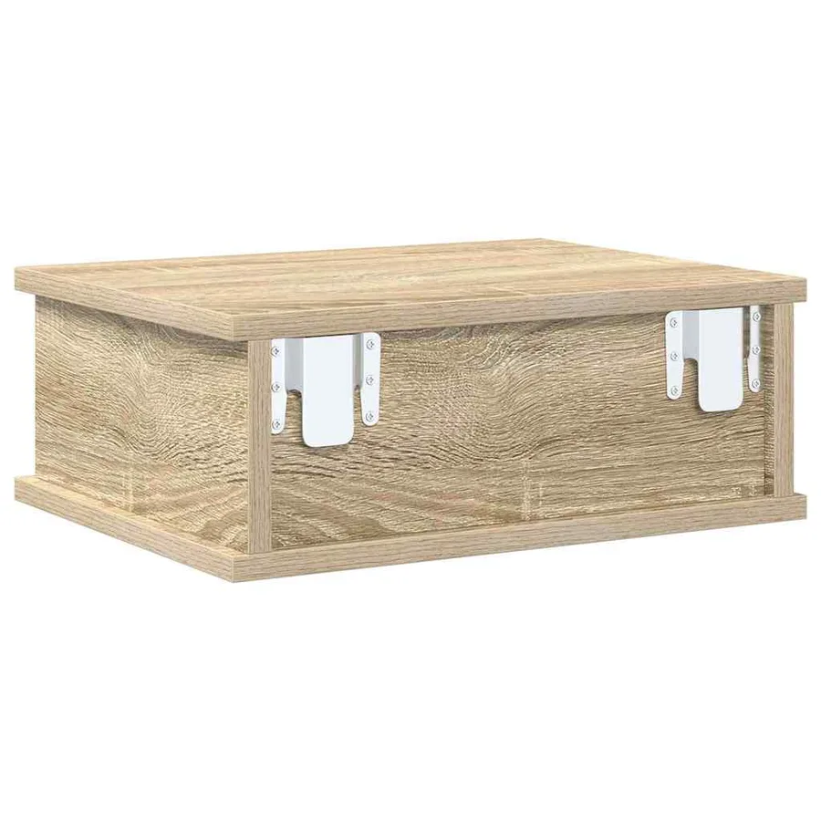 Table de chevet Chêne Sonoma 40 x 31 x 15 cm Bois d'ingénierie - 7