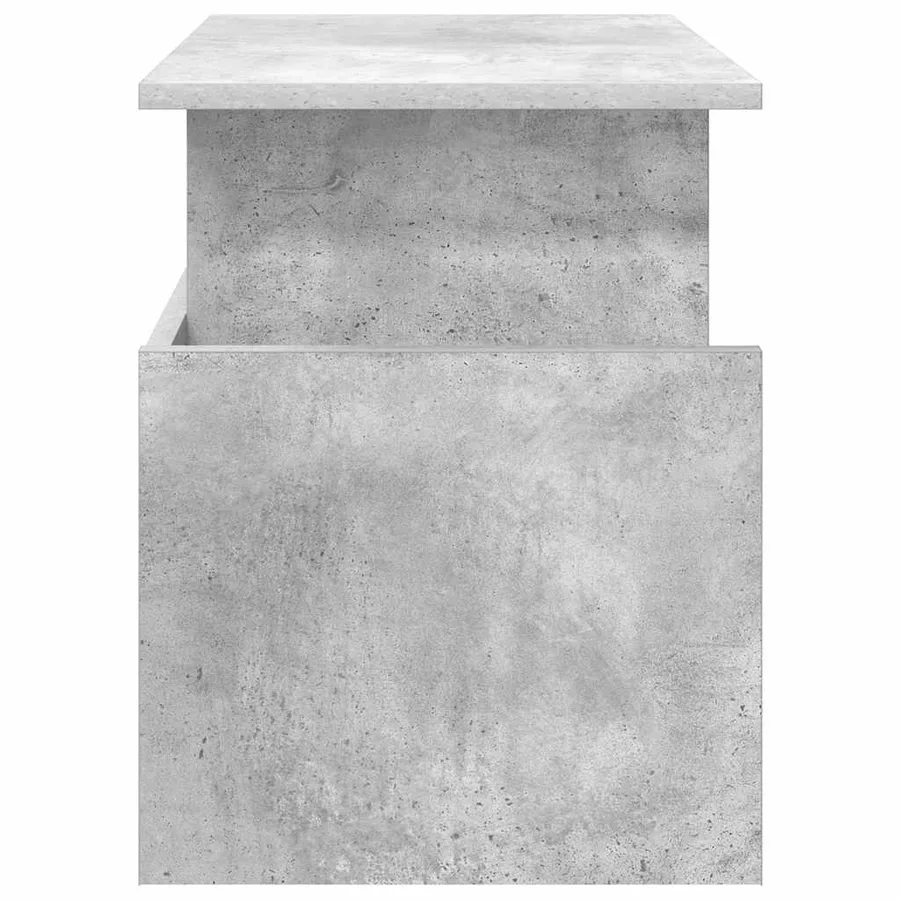 Meuble TV Gris béton 50 x 35 x 45 cm Bois d'ingénierie - 6