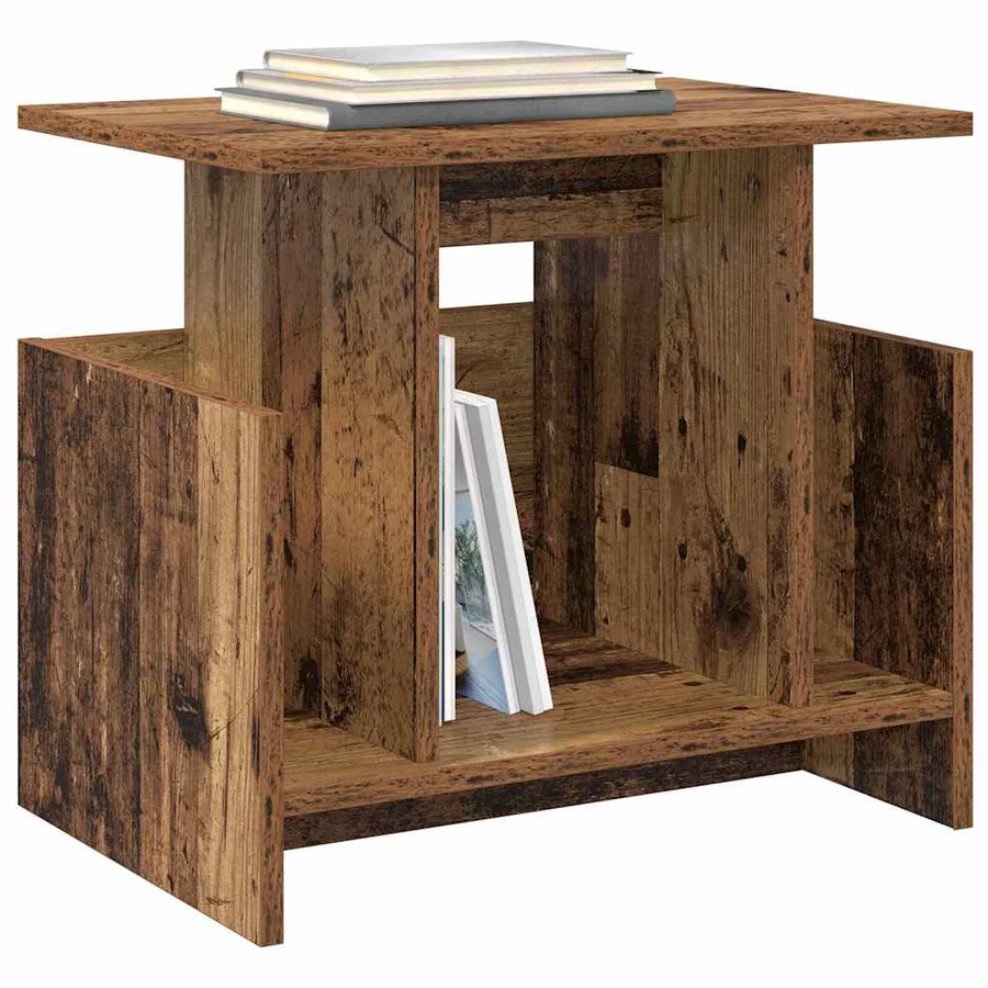 Meuble TV Bois ancien 50 x 35 x 45 cm Bois d'ingénierie - 3