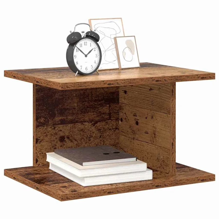Table de chevet 2 pcs Bois ancien 40 x 30 x 25 cm - 3
