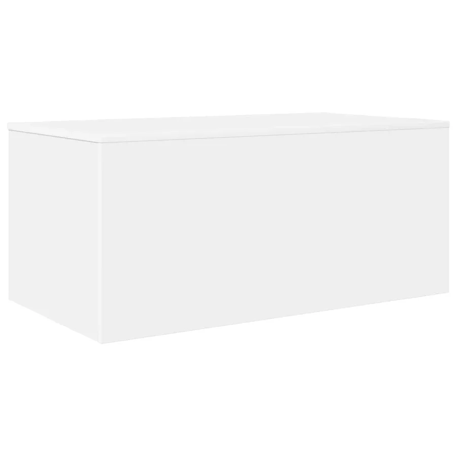 Ensemble de tables basses 2 pcs Blanc Bois d'ingénierie - 8