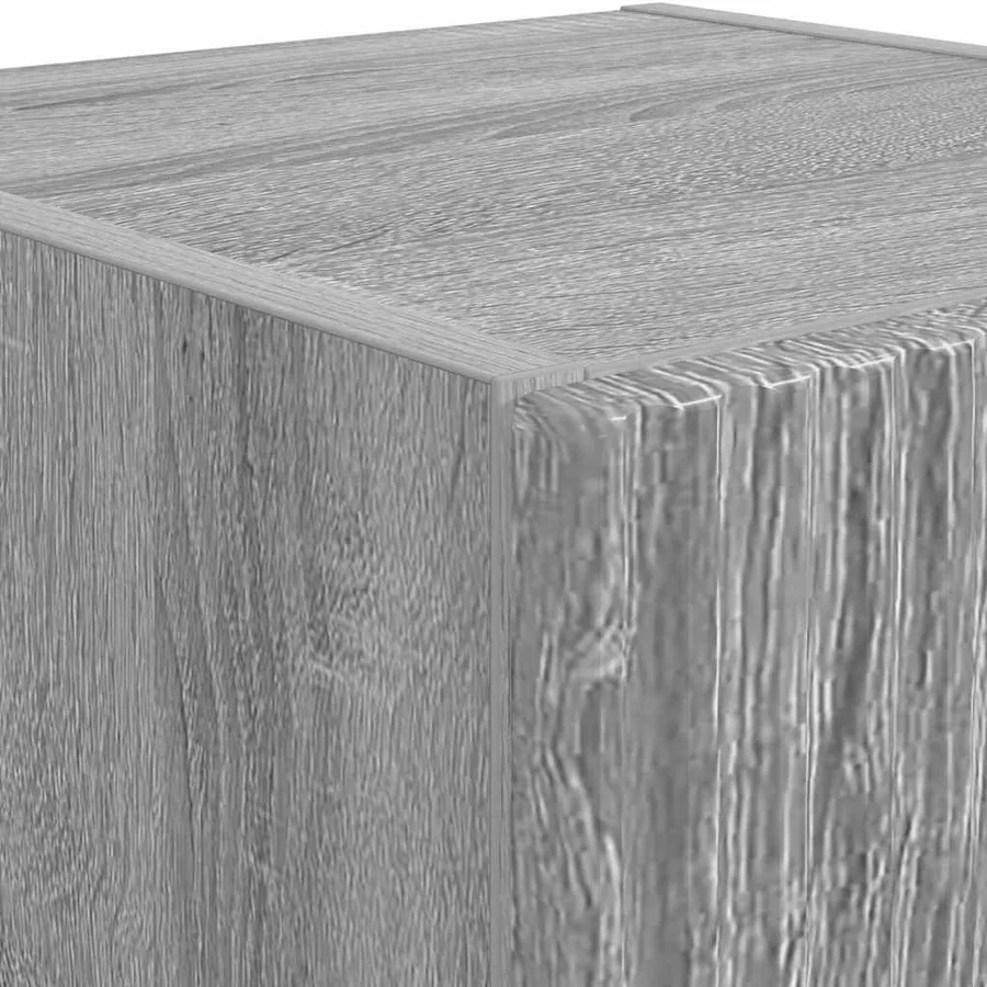 Meuble TV mural 2 pcs Gris Sonoma 30 x 31 x 100 cm - 8