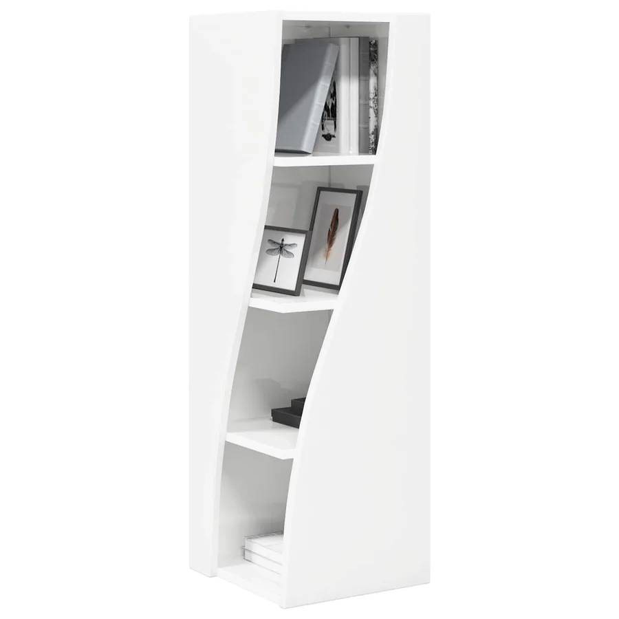 Meuble d'angle 32x32x102cm Bois d'ingénierie - 3