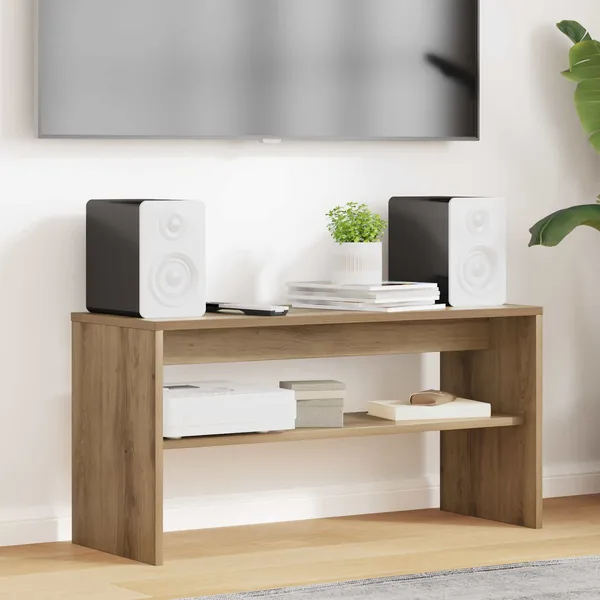 Meuble TV 80 x 30 x 40 cm Chêne artisanal Bois d'ingénierie