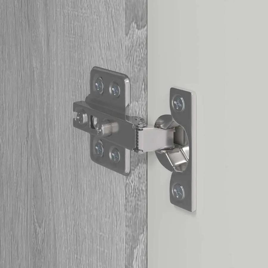 Meuble TV mural Gris Sonoma 30 x 31 x 80 cm Bois d'ingénierie - 10