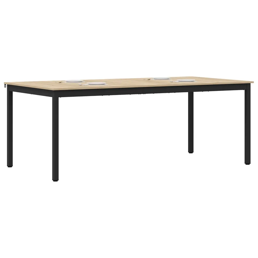 Table de salle à manger / Table de repas 200 x 100 x 75 cm - 3