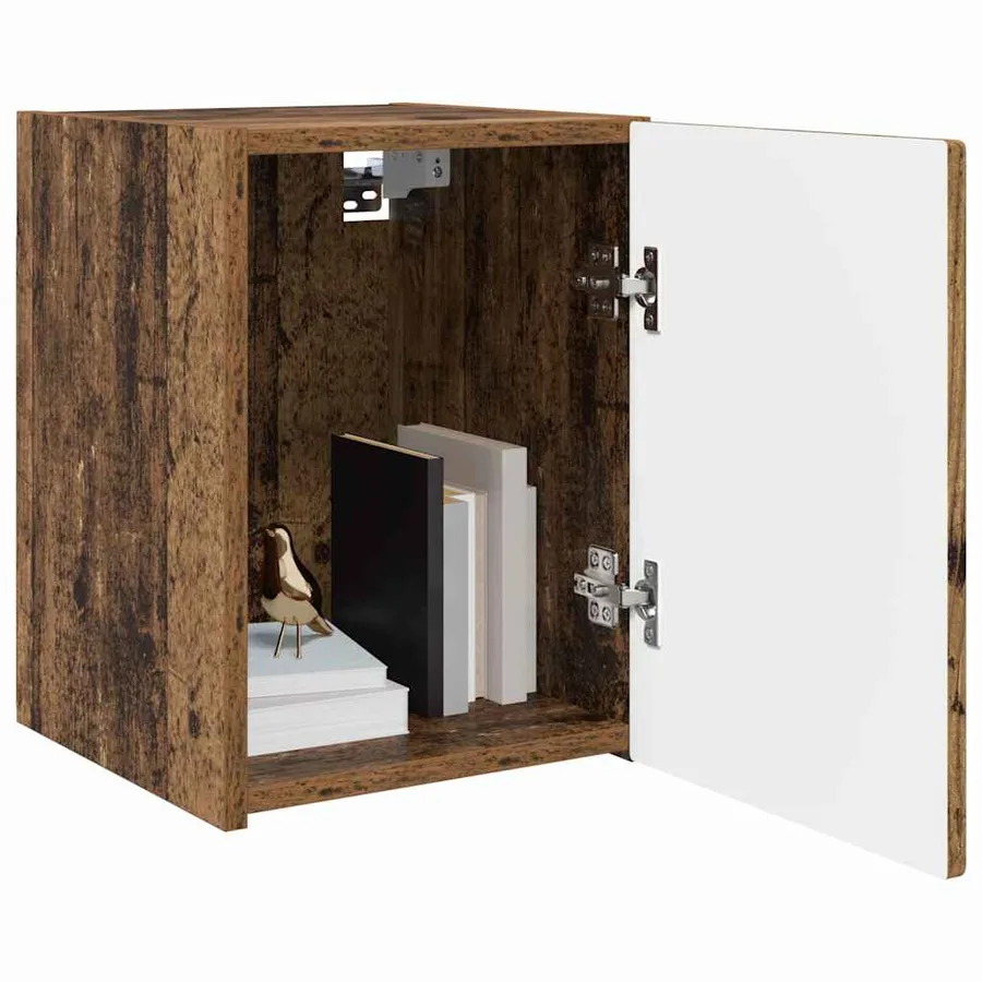 Meuble TV mural Bois Ancien 30 x 31 x 40 cm Bois d'ingénierie - 3