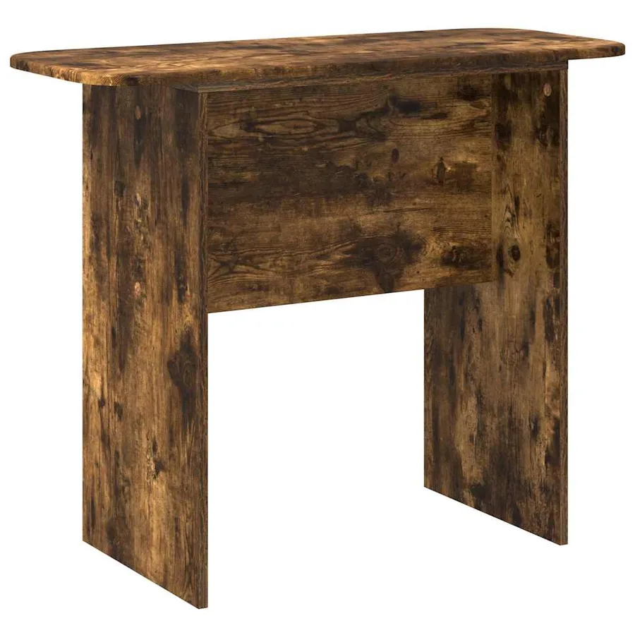 Table console Chêne fumé 93 x 40 x 75 cm Bois d'ingénierie - 7