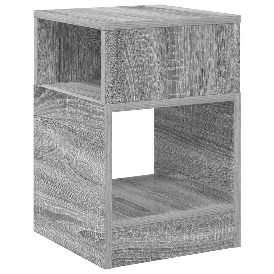 Table d'appoint 2 pcs Gris Sonoma 30,5 x 30 x 45 cm - 5