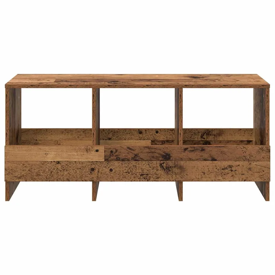 Étagère à magazines Bois ancien 102 x 30 x 45 cm - 6
