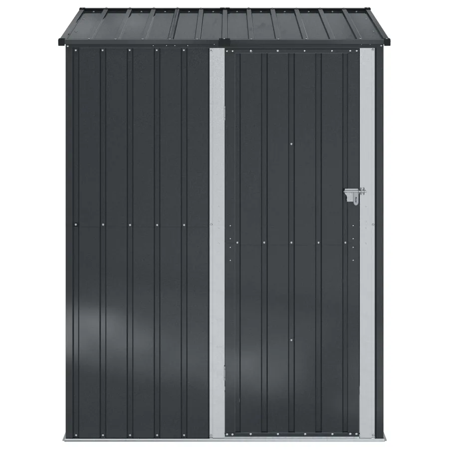 Cabanons de jardin Anthracite 153,5 x 86 x 200 cm Métал - 6