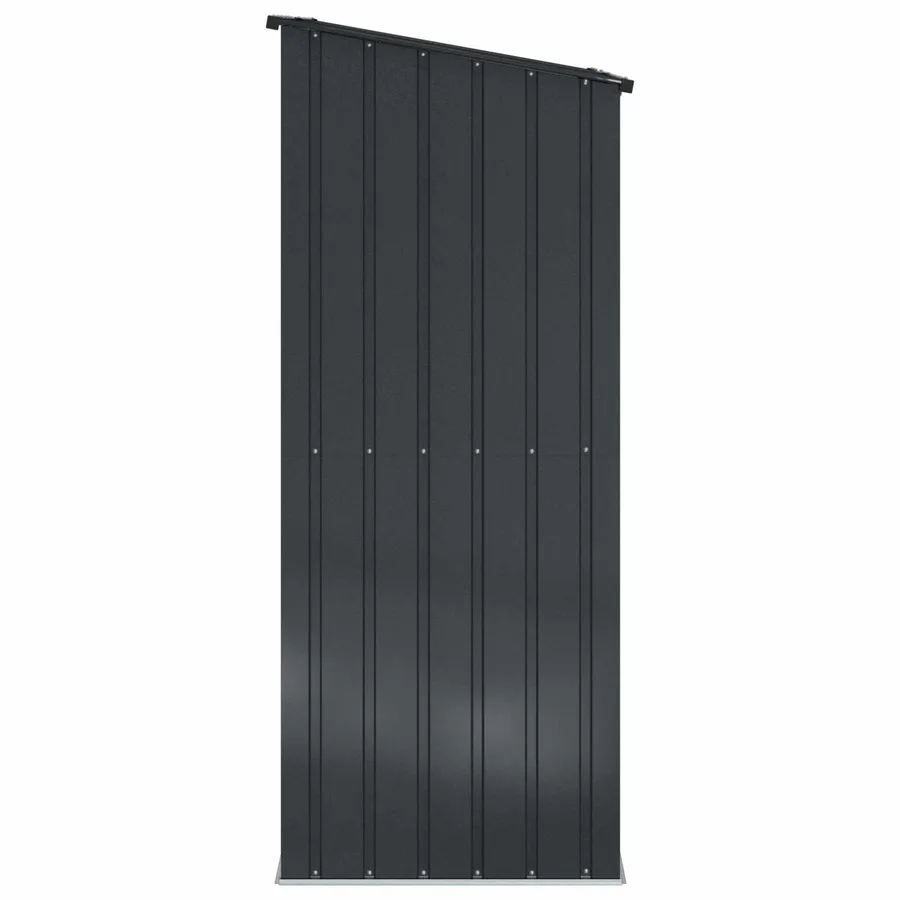 Cabanons de jardin Anthracite 153,5 x 86 x 200 cm Métал - 7