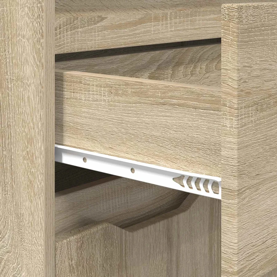Cabinet de salle de bain Chêne Sonoma 72,5 x 36,5 x 100 cm - 10