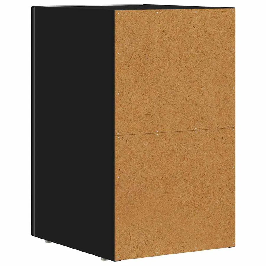 Table de chevet ELST Noir 29,5 x 33,5 x 50 cm Bois d'ingénierie - 6