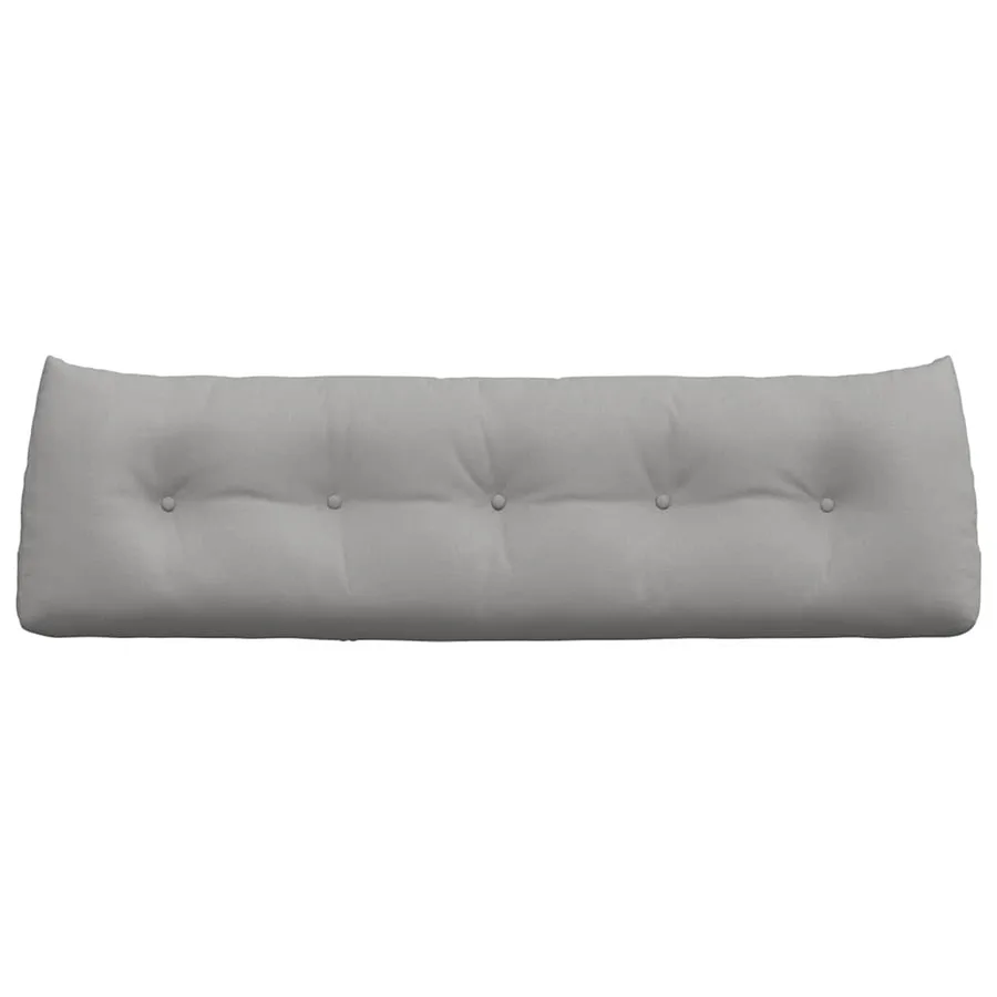 Coussin de Dos Gris nuage 160 x 24 x 50 cm tissu - 6