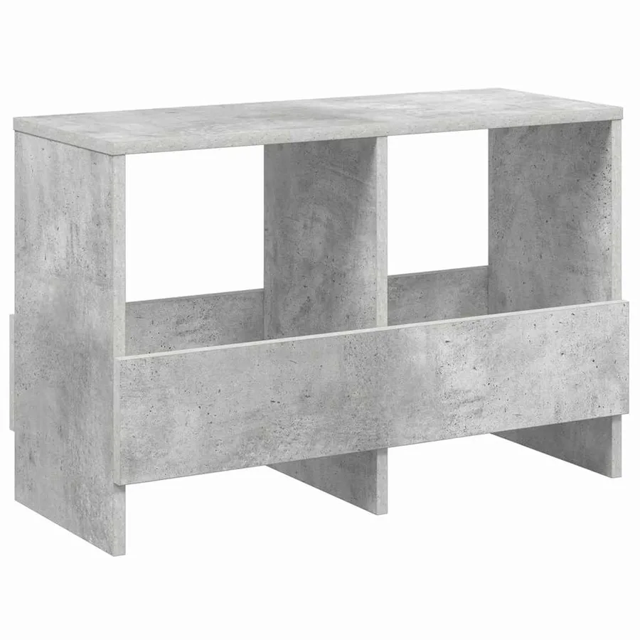 Étagère à magazines Gris béton 68,5 x 30 x 45 cm - 2