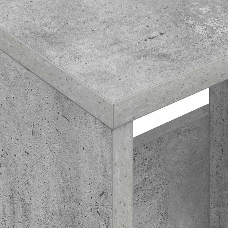 Étagère à magazines Gris béton 68,5 x 30 x 45 cm - 9