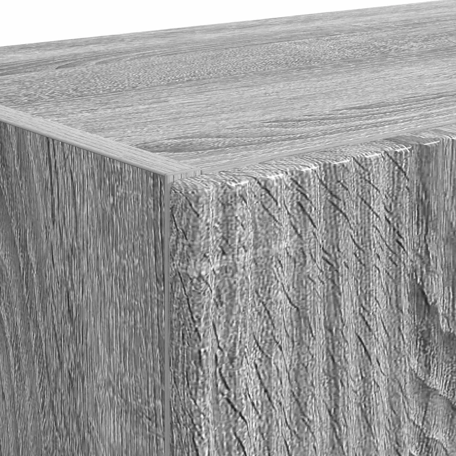 Meuble TV mural Gris Sonoma 59,5 x 31 x 40 cm Bois d'ingénierie - 9