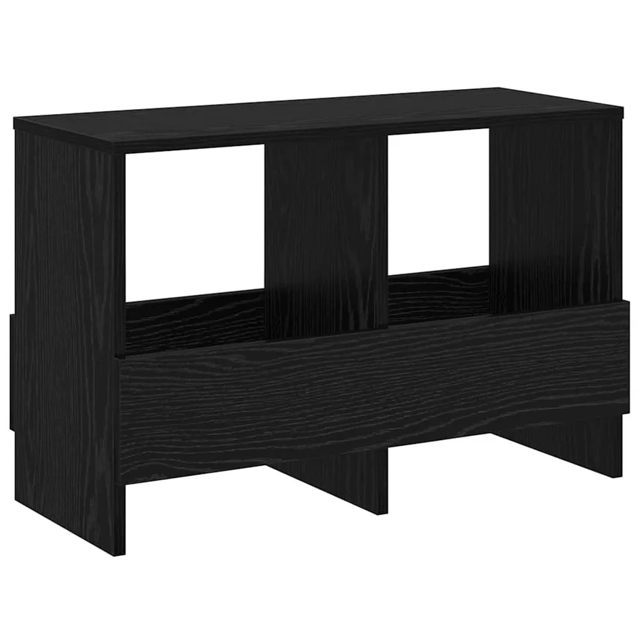 Étagère à magazines Chêne noir 68,5 x 30 x 45 cm - 2