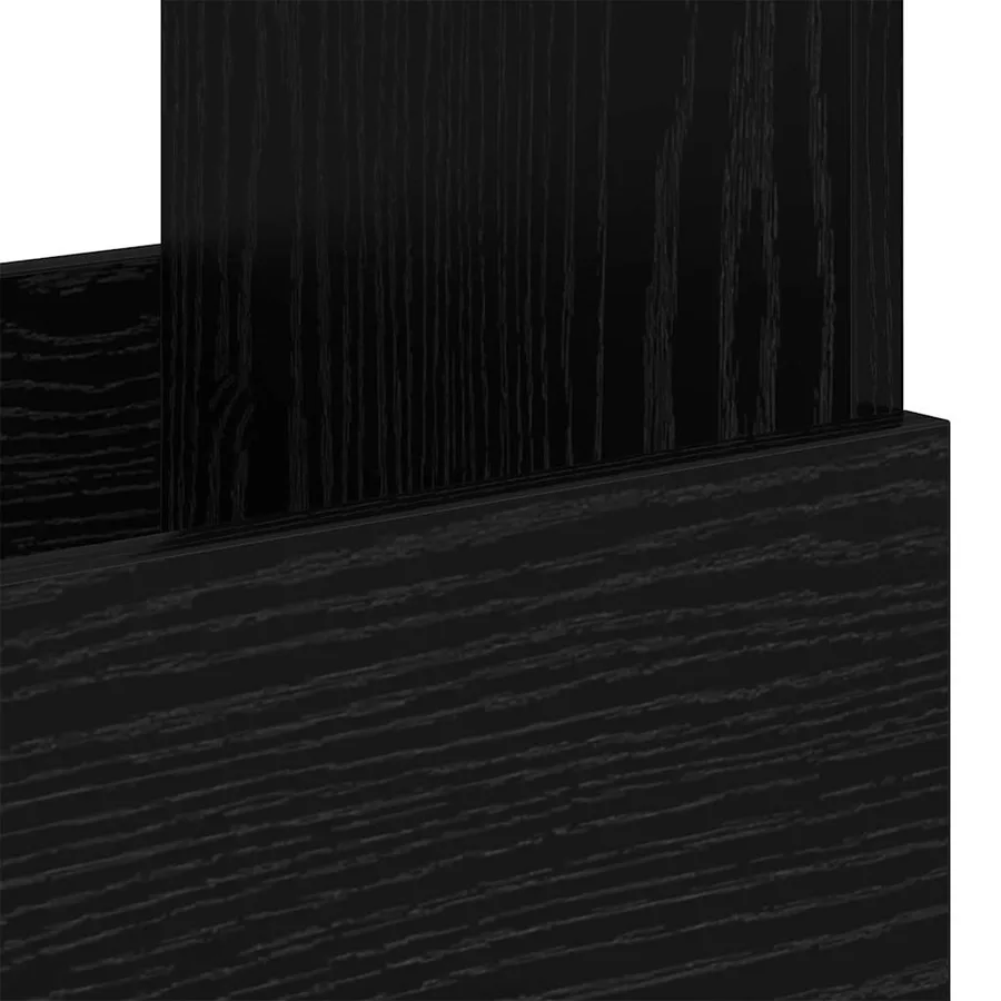 Étagère à magazines Chêne noir 68,5 x 30 x 45 cm - 8